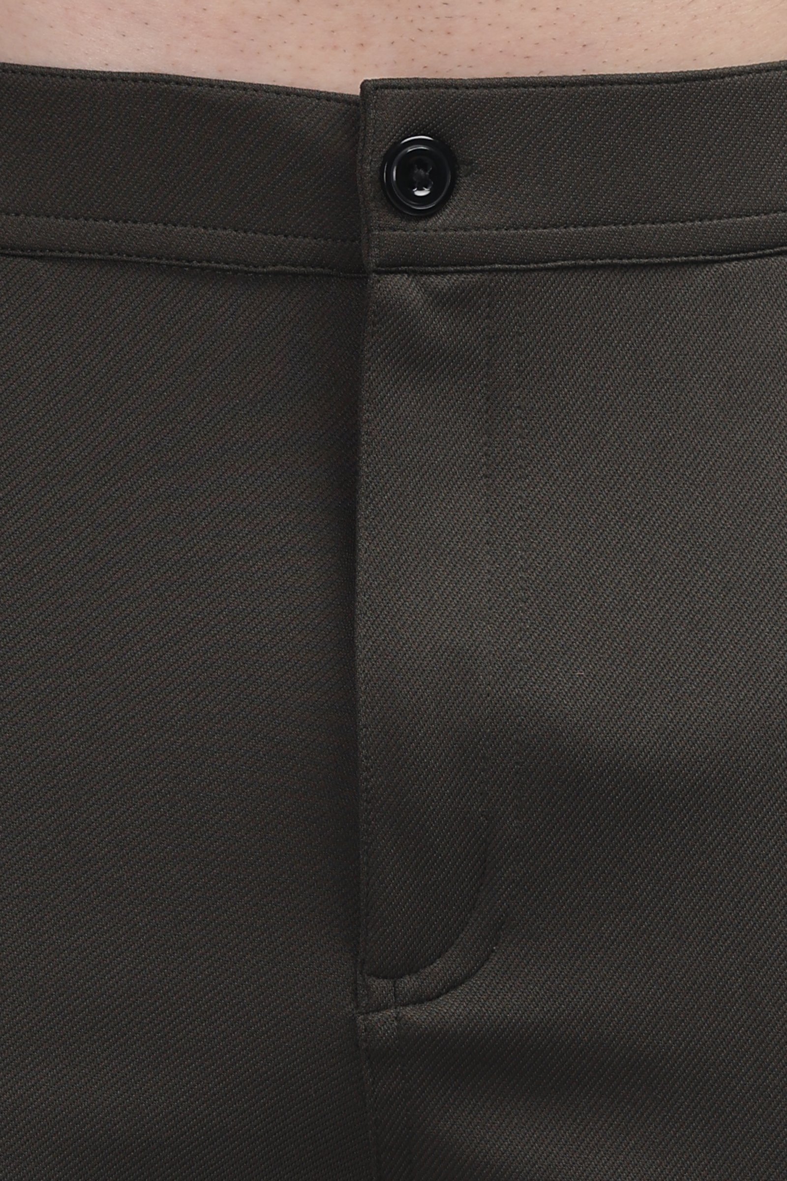 Lycra Formal Pant for Men (olive green)