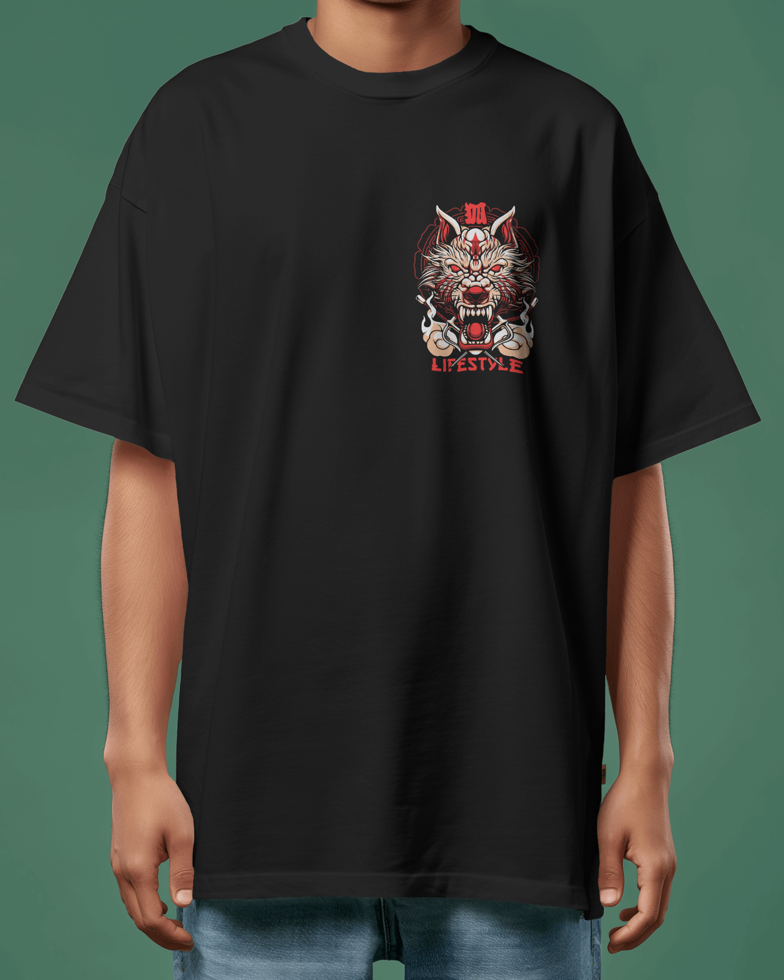 Men Cotton Oversized T-shirt