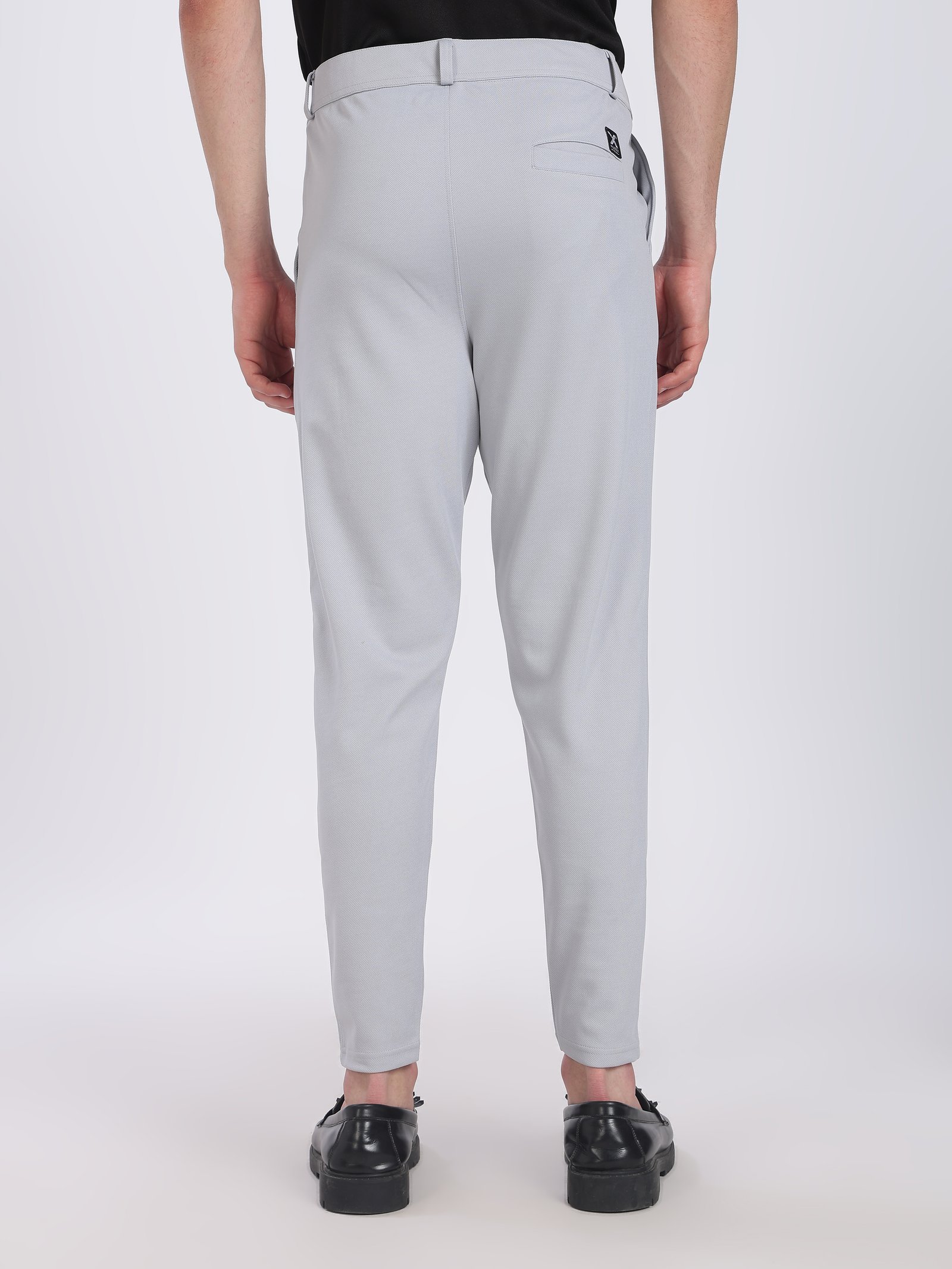 Lycra Formal Pant for Men (Lite Grey)