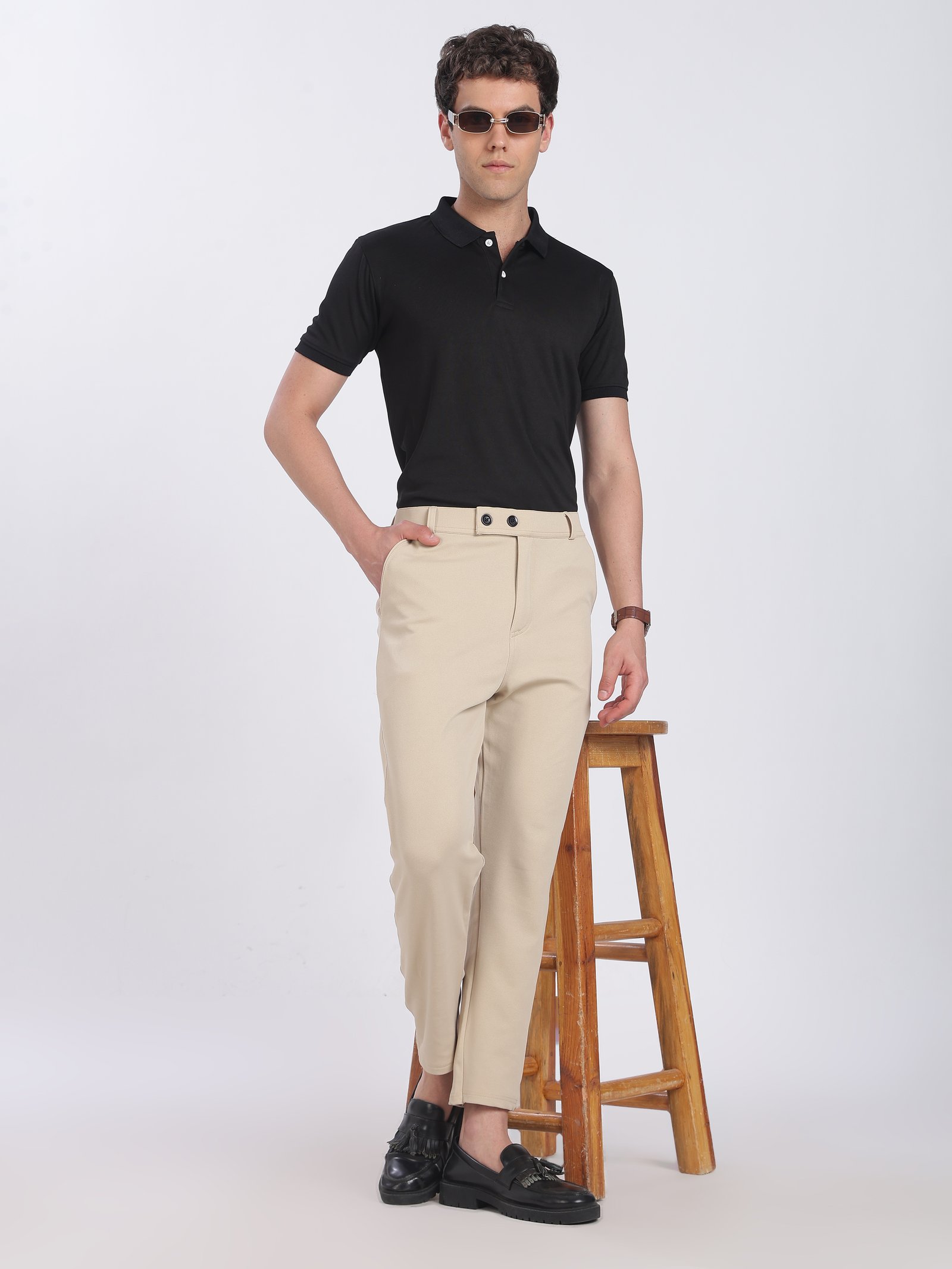 Lycra Formal Pant for Men(Lite sandal)