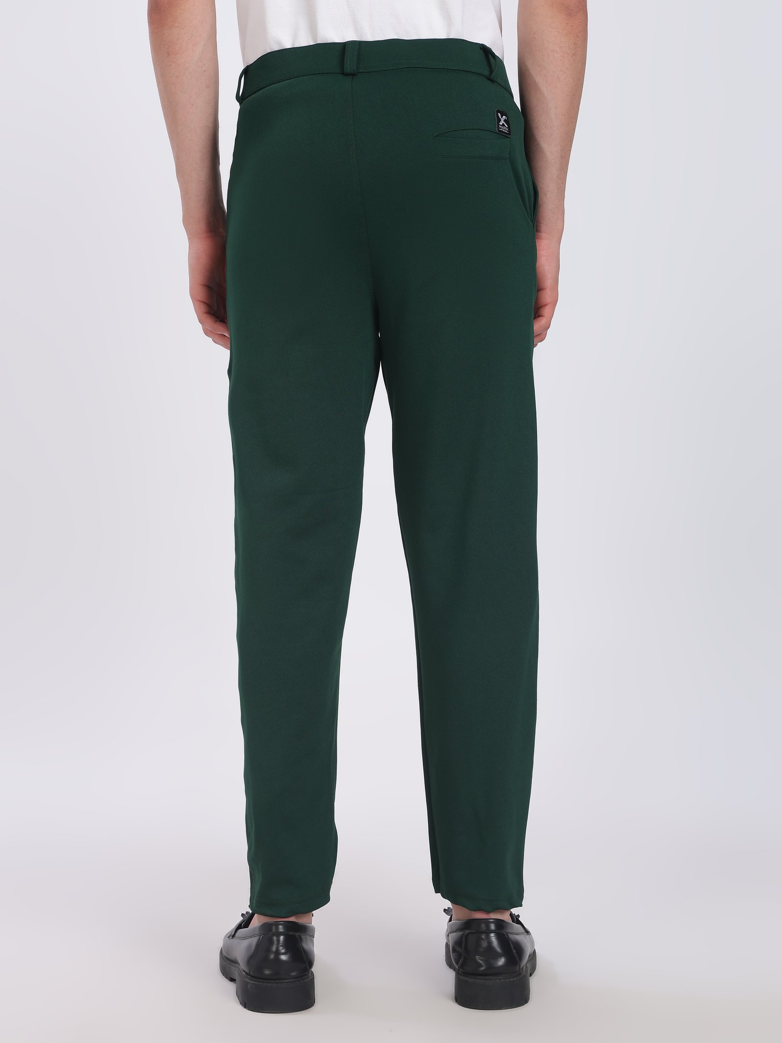 Lycra Formal Pant for Men(Green)