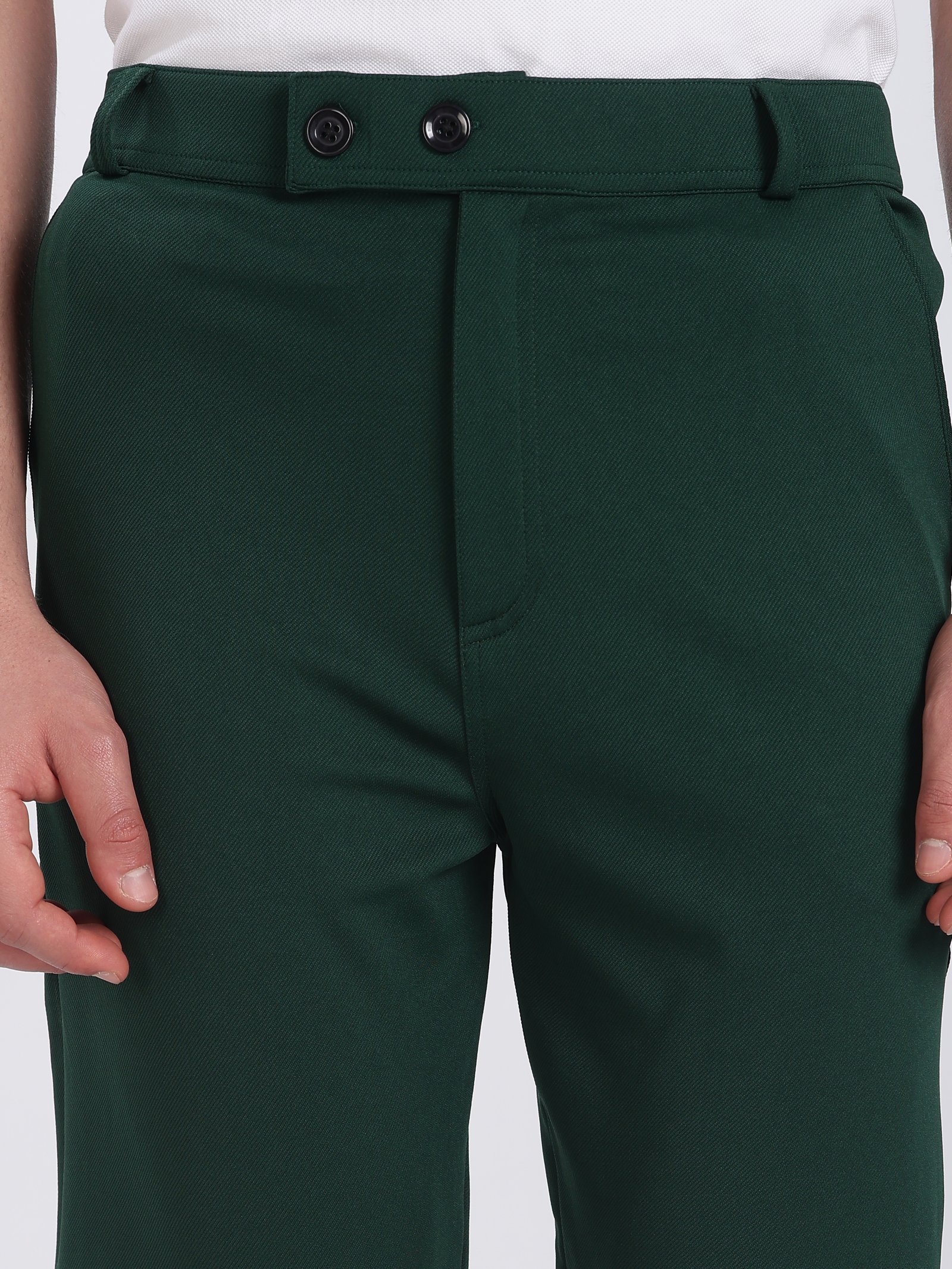 Lycra Formal Pant for Men(Green)