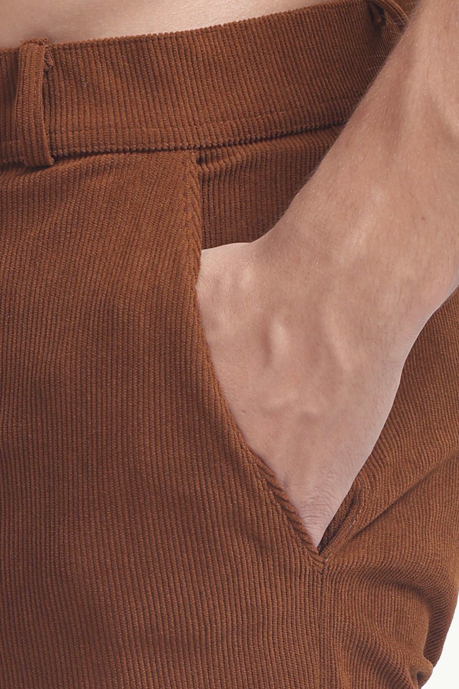 Corduroy Formal Phant(Burnt orange)