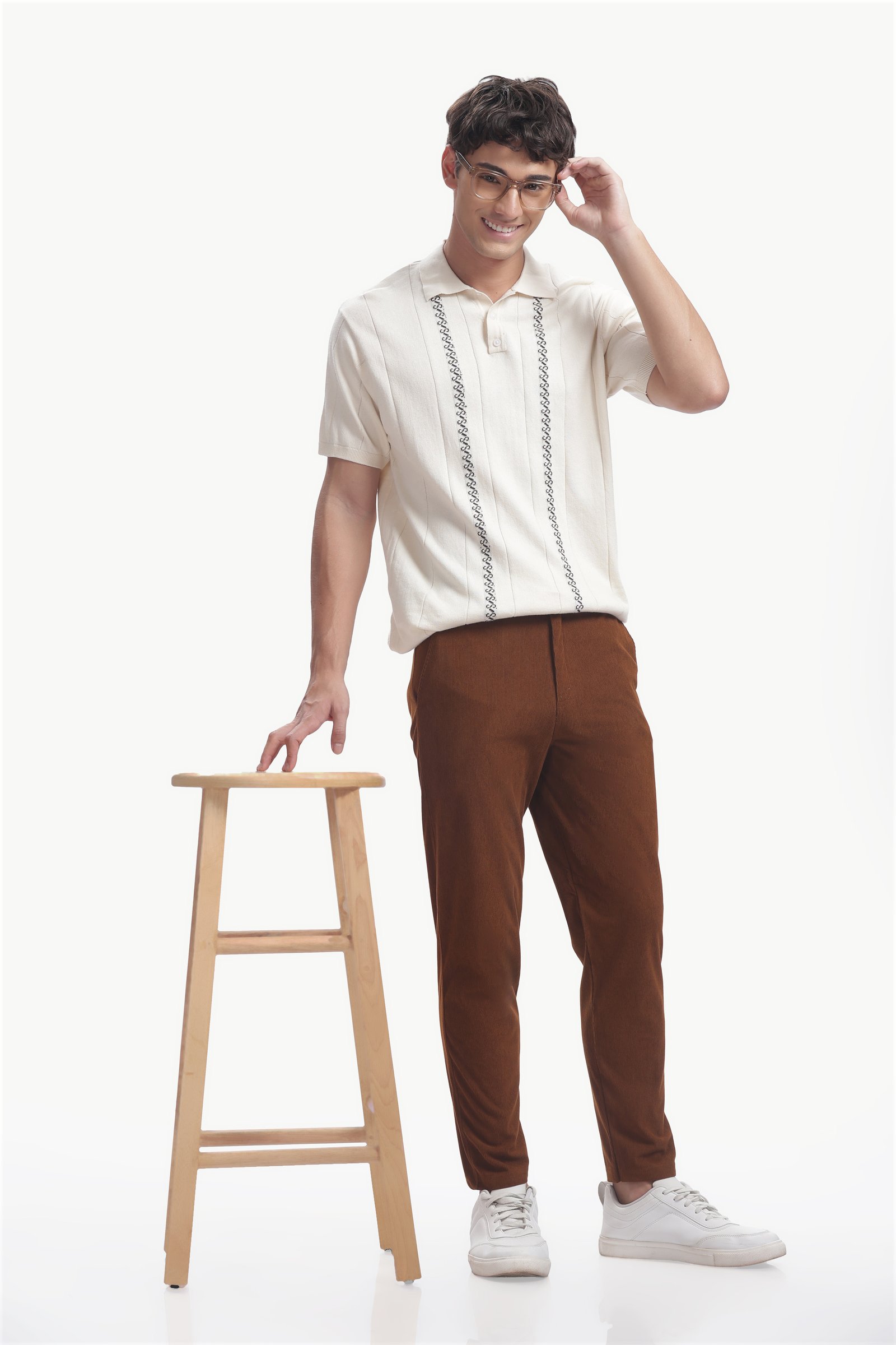 Corduroy Formal Phant(Burnt orange)
