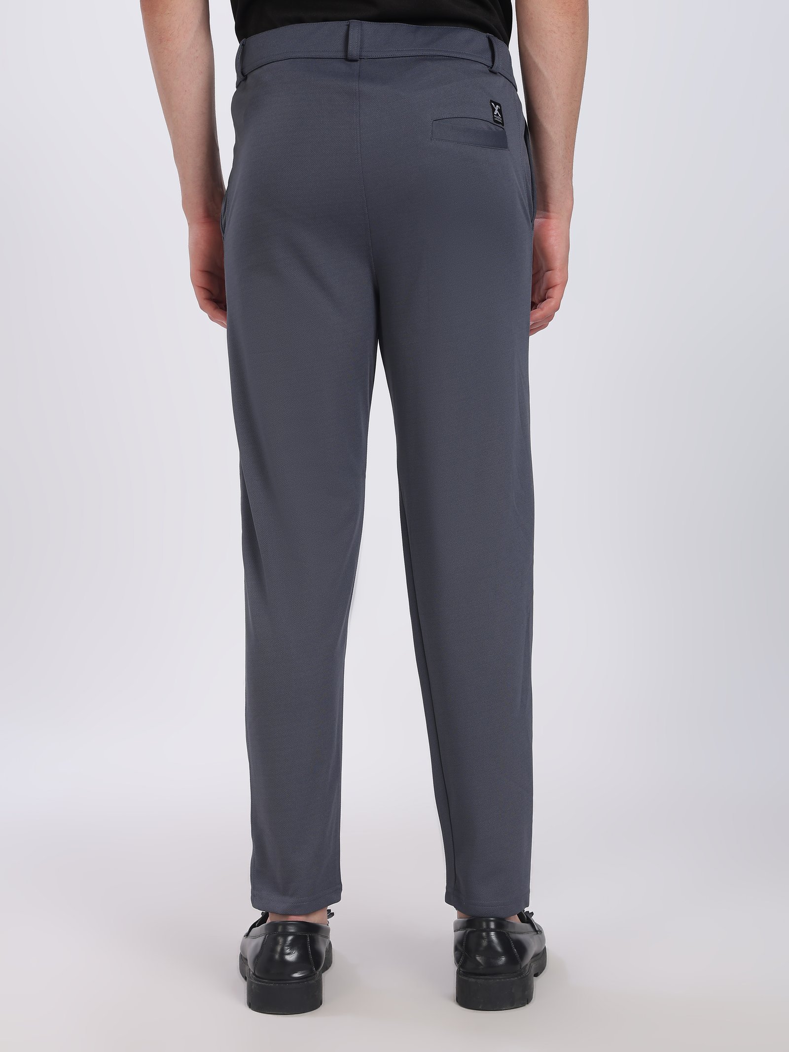 Lycra Formal Pant for Men(Dark Gray)