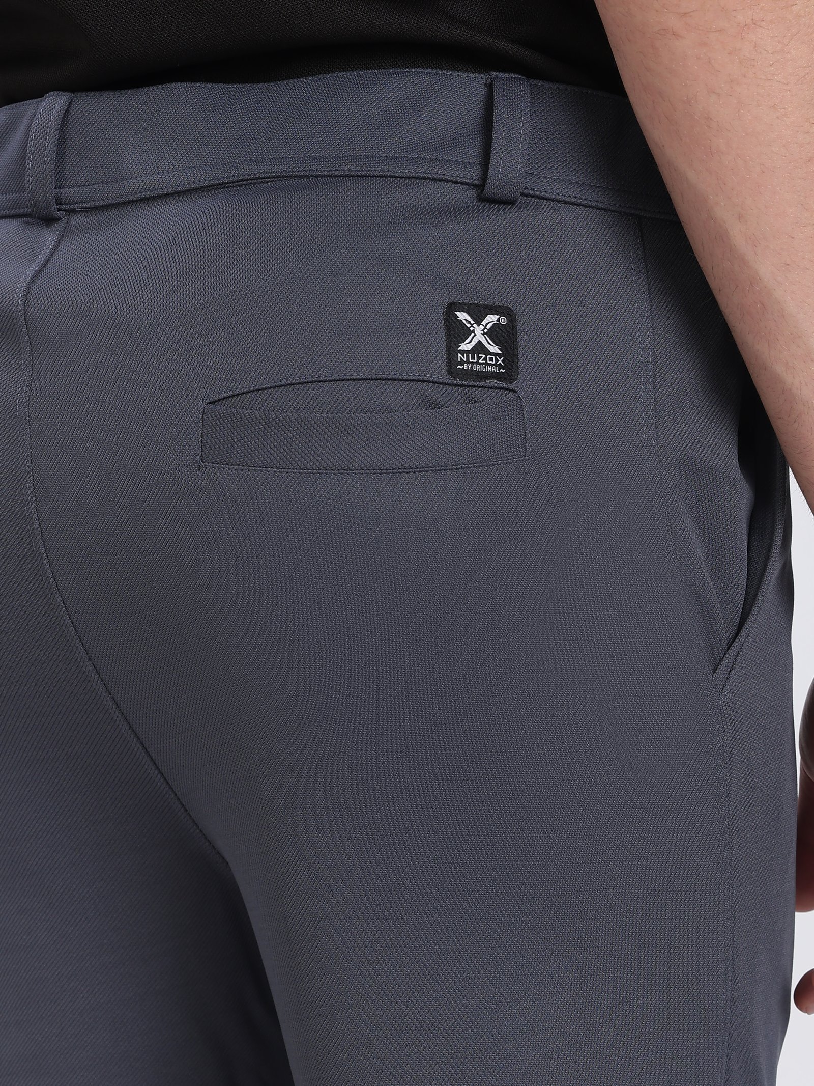 Lycra Formal Pant for Men(Dark Gray)